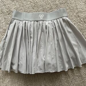 TNA Gray Pleated Skirt